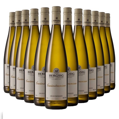 Case of 12 Bergsig Estate Gewurztraminer 75cl White Wine